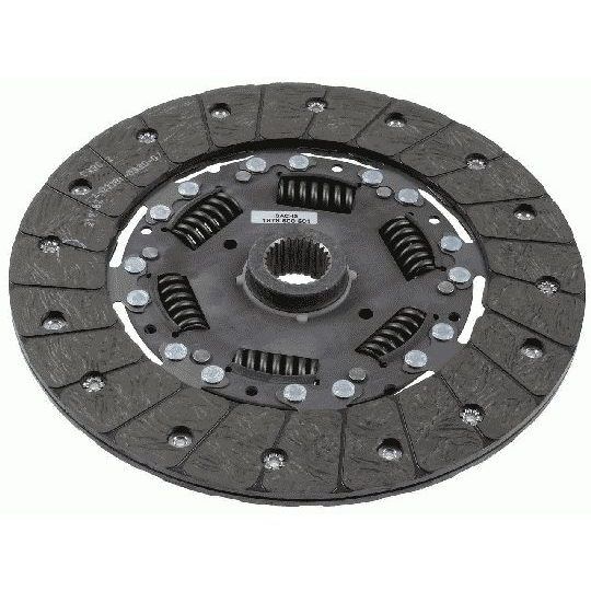SACHS DEBRİYAJ BALATASI. W901-902-903. M602. 250 ÇAP.