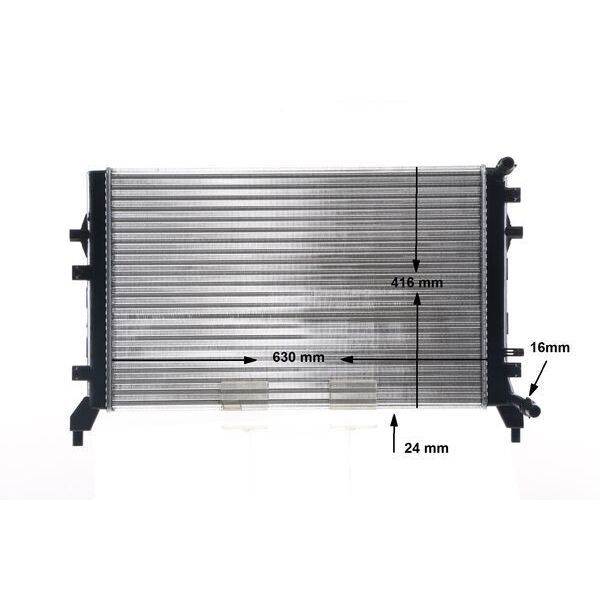 BEHR RADYATÖR GOLF V 1,4T (1K0121251BN)