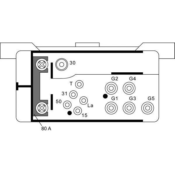 HITACHI RÖLE KIZDIRMA 602 124/250 201/2,5 (A0075459932)