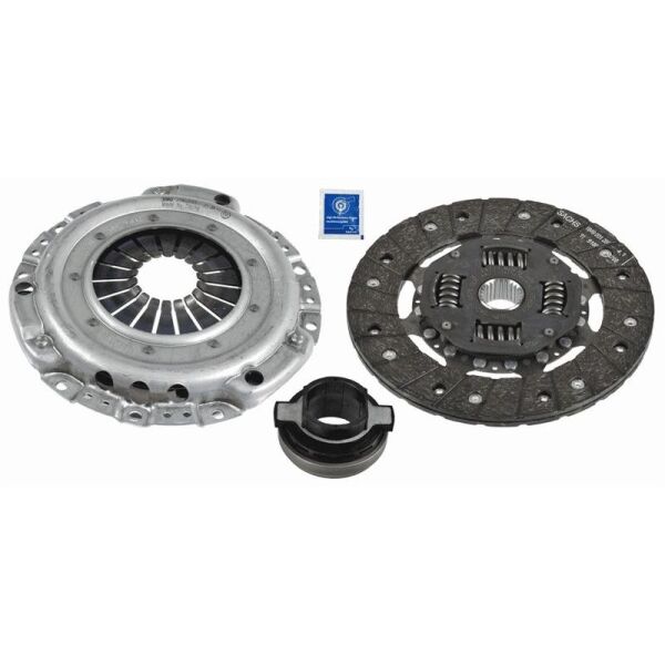 SACHS DEBRİYAJ SETİ. W202. M111. C180-200. BASKI - BALATA - BILYA. 215. ÇAP.