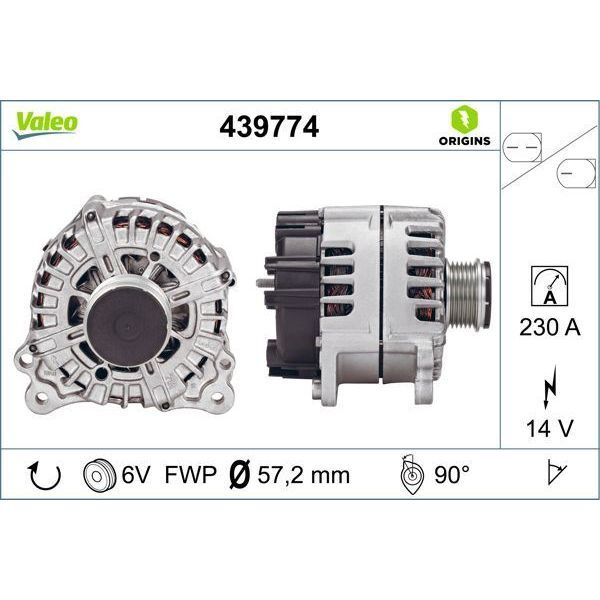 VALEO ALTERNATÖR PORSCHE CAYENNE 3.0D 13-14 (059903025C)