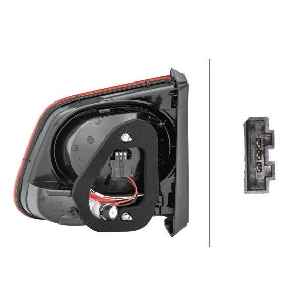 HELLA STOP TİGUAN 08>İÇ L (5N0945093B)