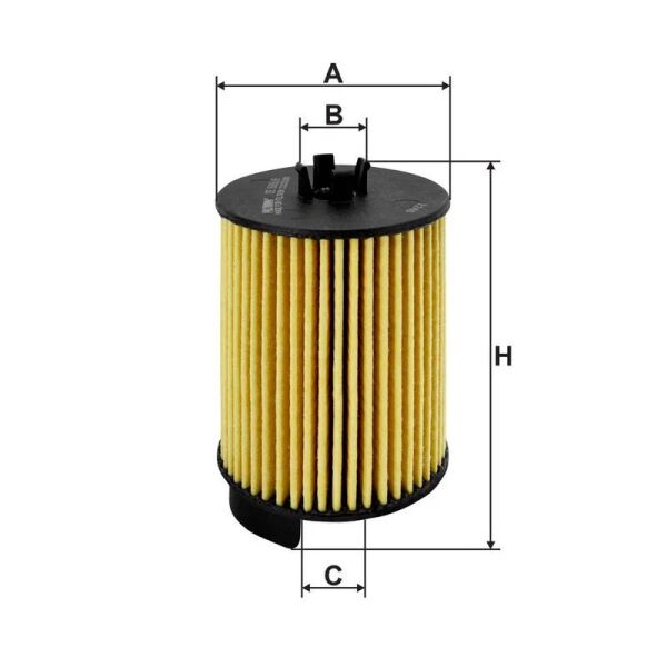 FILTRON YAĞ FİLTRESİ A4-A6 17> (05L115562)