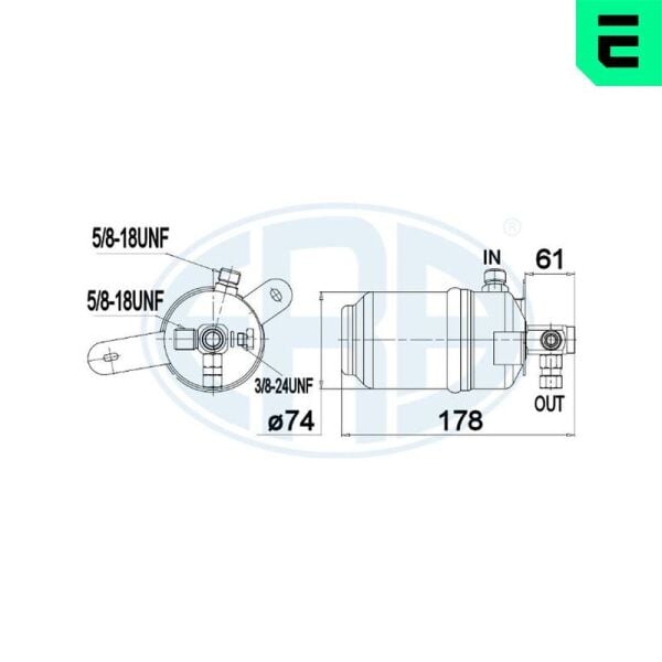 ERA KLİMA TÜPÜ W210 (A2108300383)