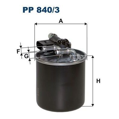 FILTRON YAKIT FİLTRESİ (A6420906052)
