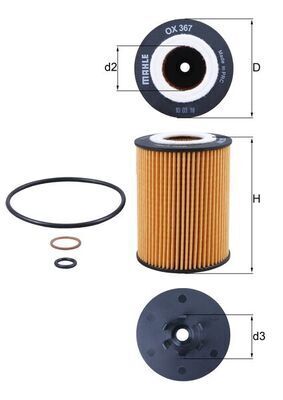 KNECHT YAĞ FİLTRESİ N62/B44/E60/E65 (11427511161)