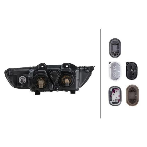 WENDERPARTS KOMPLE FAR SİYAH BEYAZ SİNYAL SAĞ E39 01>03 (63126902426)