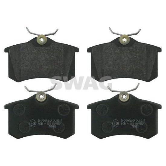 SWAG FREN BALATASI ARKA GOLF/JETTA/PASSAT/POLO/A2/A4/A6 (1J0698451)