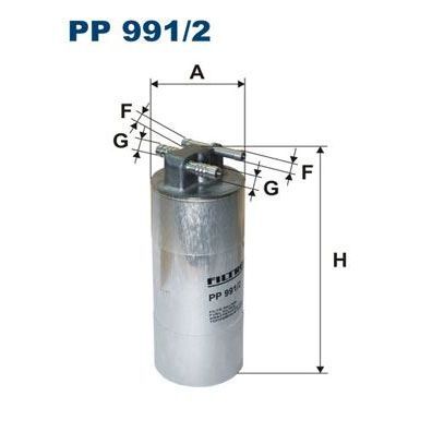 FILTRON YAKIT FİLTRESİ A6 2,7 3,0 TDI (4F0127401H)