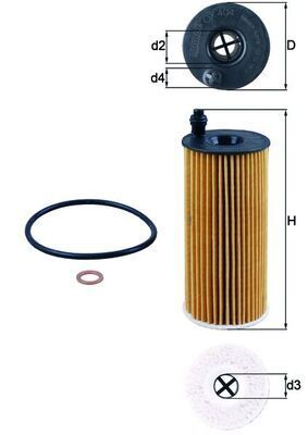 KNECHT YAĞ FİLTRESİ N47N (11428507683)