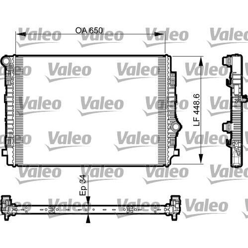 VALEO RADYATÖR GOLF VII >01/12 (5Q0121251EN)