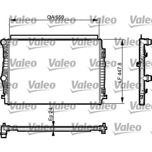 VALEO SU RADYATÖRÜ GOLF 13>1,4 (5Q0121251EQ)