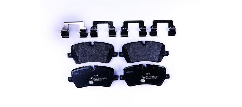 HELLA PAGID ARKA FREN BALATASI. RANGE ROVER IV-RANGE ROVER SPORT II-DISCOVERY-DEFENDER. (LR068303)