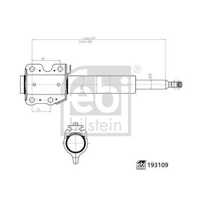FEBI ÖN AMORTİSÖR. W902-903-904. CRAFTER. LT35. (A9013202130)