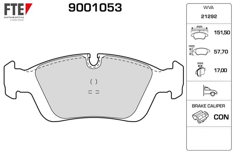 FTE ÖN FREN BALATASI. E46-E36. 23287... (34116761244)
