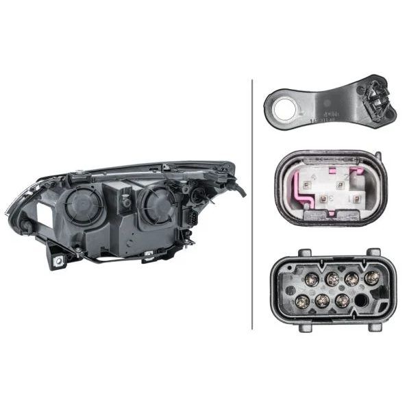 HELLA E60LCİ XENONSUZ SAĞ FAR (63127177728)