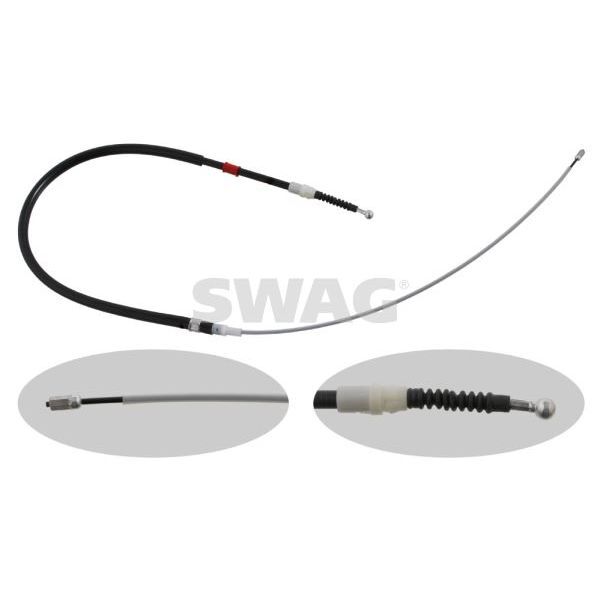 SWAG EL FREN TELİ ARKA GOLF5/GOLF6/JETTA/A3/LEON 04>13 (1K0609721BB)