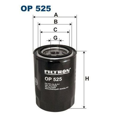 FILTRON YAĞ FİLTRESİ CADDY 1,9 1Y (068115561)
