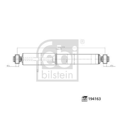 FEBI AMORTİSÖR ARKA W906 (A9063200731)