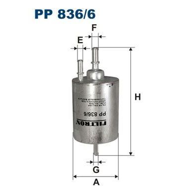 FILTRON YAKIT FİLTRESİ A6 2.0TFSI 3.2 FSI (4F0201511E)