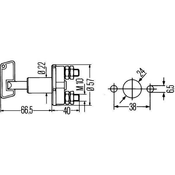 HELLA STOP R KOMPLE E-60 LEDLİ (63217177282)