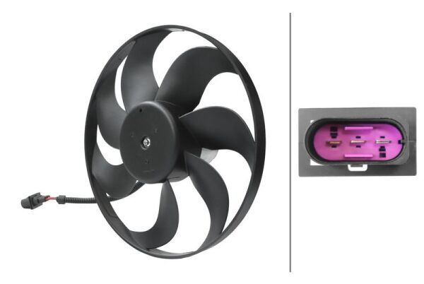 HELLA TERMAL FAN MOTORU GOLF IV BORA (6X0959455F)
