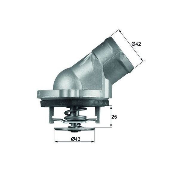 BEHR THERMO TERMOSTAT 87'C 112/113 202/203/208/209/210/211/220 (A1122030275)