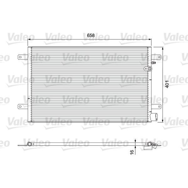 VALEO KLİMA RADYATÖRÜ A6 2,7-3,0 TDI (4F0260403P)